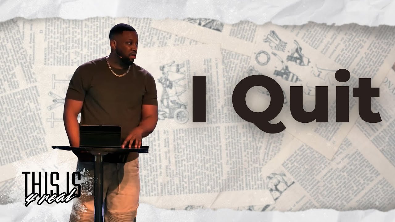 I Quit | Pastor Trey Wooten | Grace Thru Faith 04.06.25