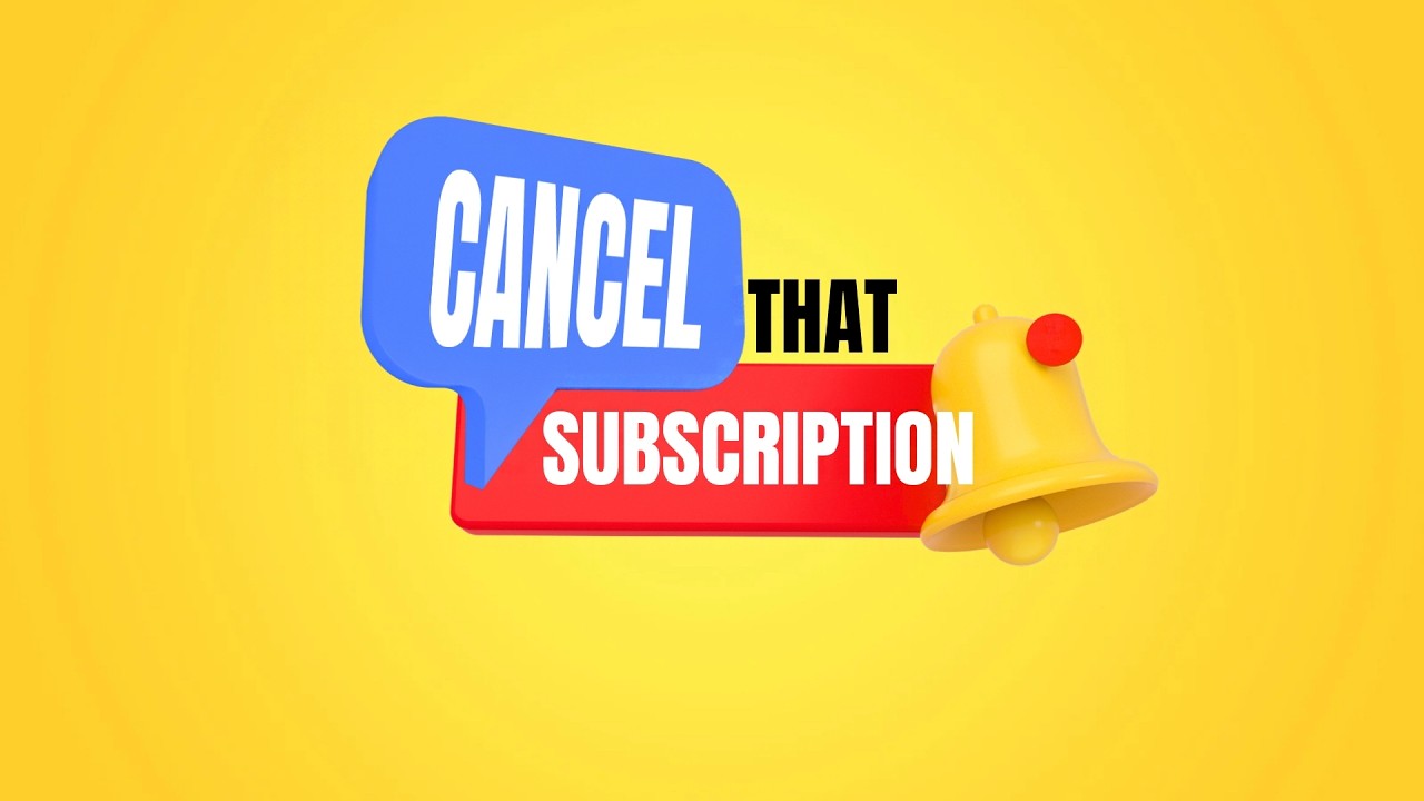 Cancel That Subscription // Like & Subscribe (Week 2) // Trey Wooten